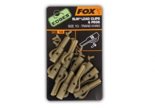 sz 10 slik lead clip + pegs khaki